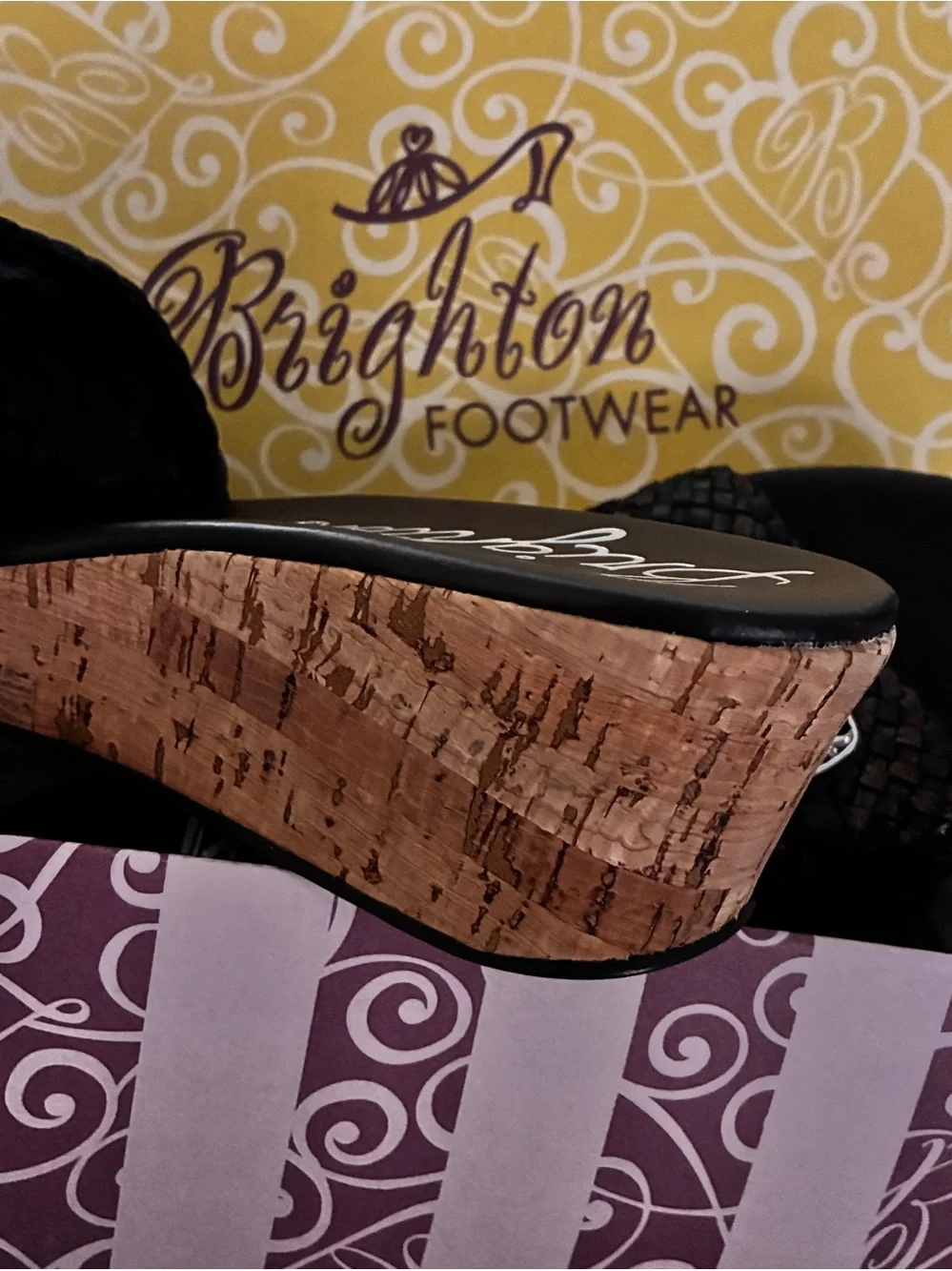Brighton Women’s Braided Woven Slide Sandal with Decorative Buckle